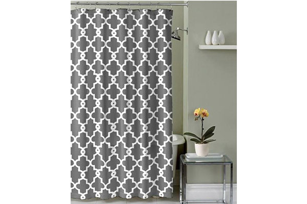 geometric-patterned-shower-curtain